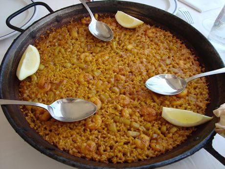 arroz a banda valencia plato tipico